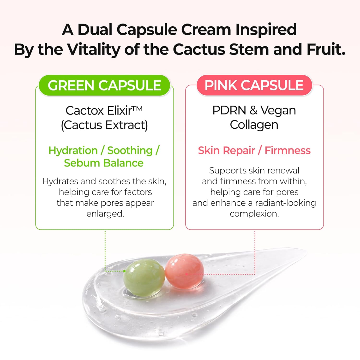 Dr.Melaxin Cactox Pore Relief Dual Capsule Cream 65g