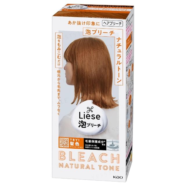 Kao Liese Foam Bleach Natural Tone 108ml