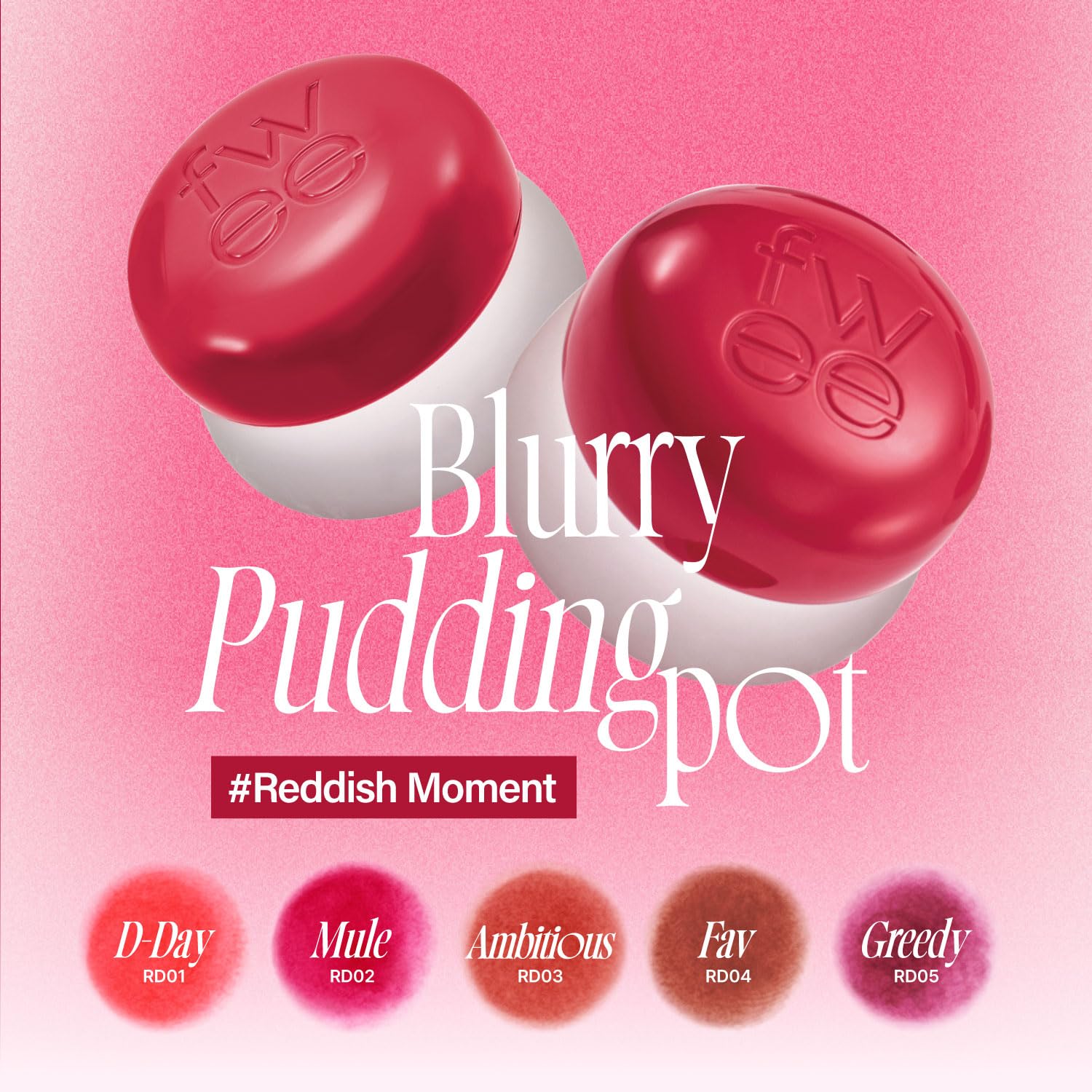 FWEE Lip&Cheek Blurry Pudding Pot 5g