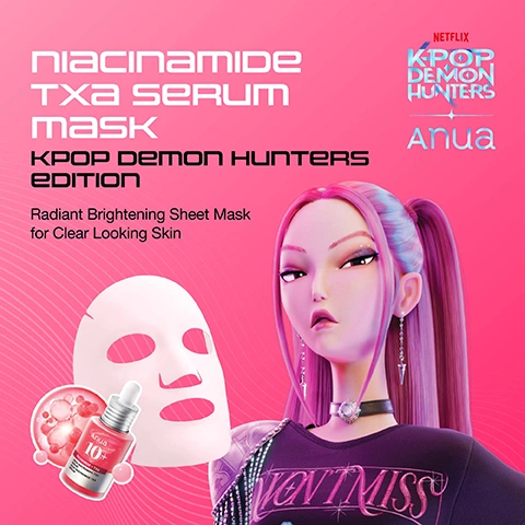 Anua X KDH Niacinamide Txa Serum Mask 1Pc