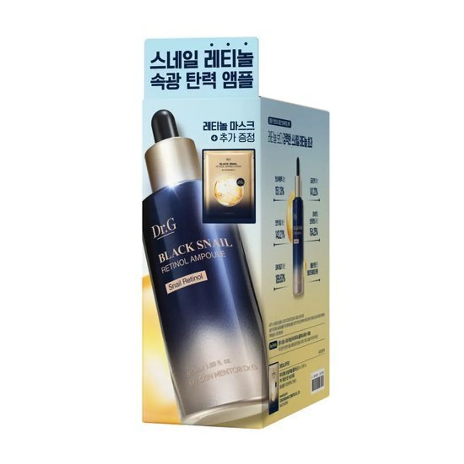 Dr.G Black Snail Retinol Ampoule Set
