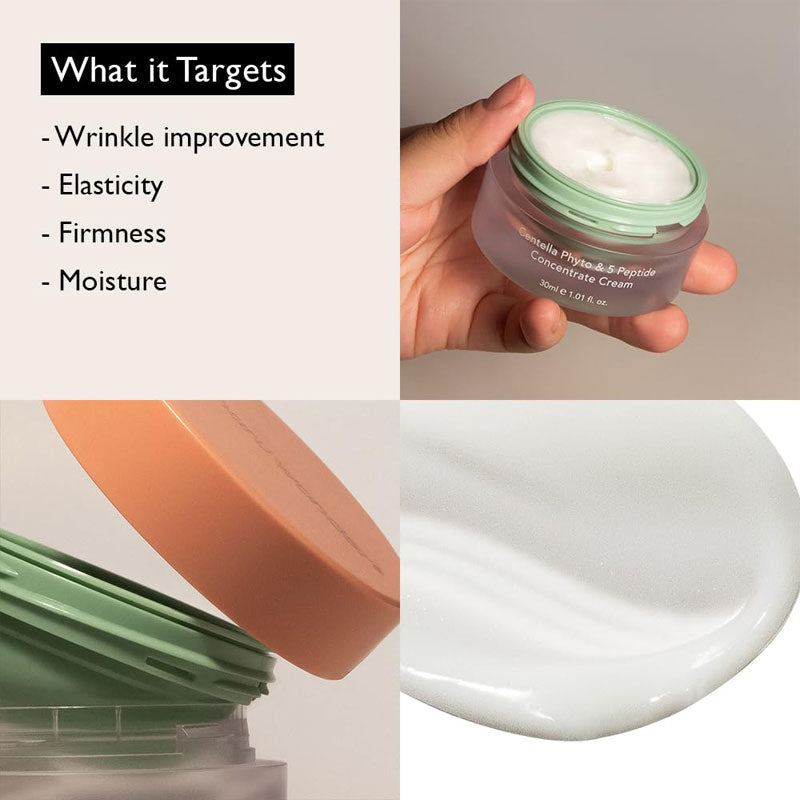 Haruharu Wonder Centella Phyto & 5 Peptide Concentrate Cream 30ml