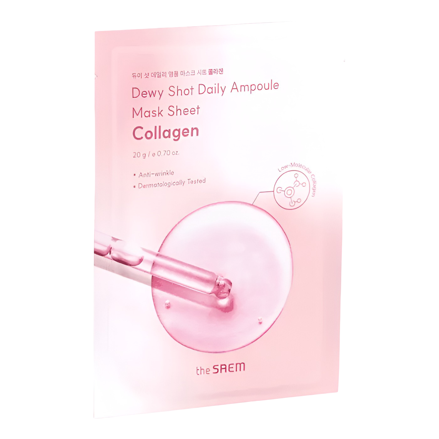 The Saem Dewy Shot Daily Ampoule Mask Sheet 1Pc