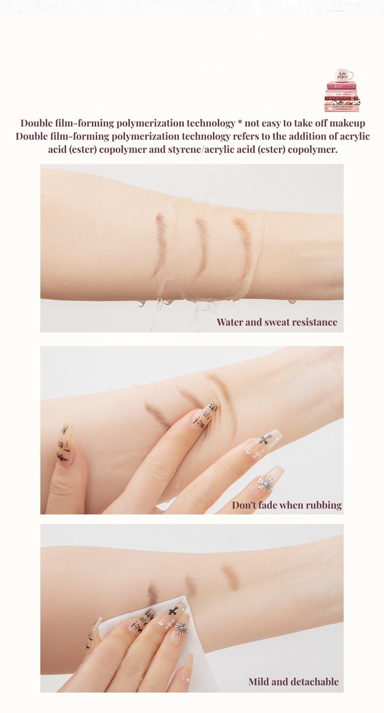 Flortte I Am Super Beauty Liquid Eyebrown Pen 0.5ml