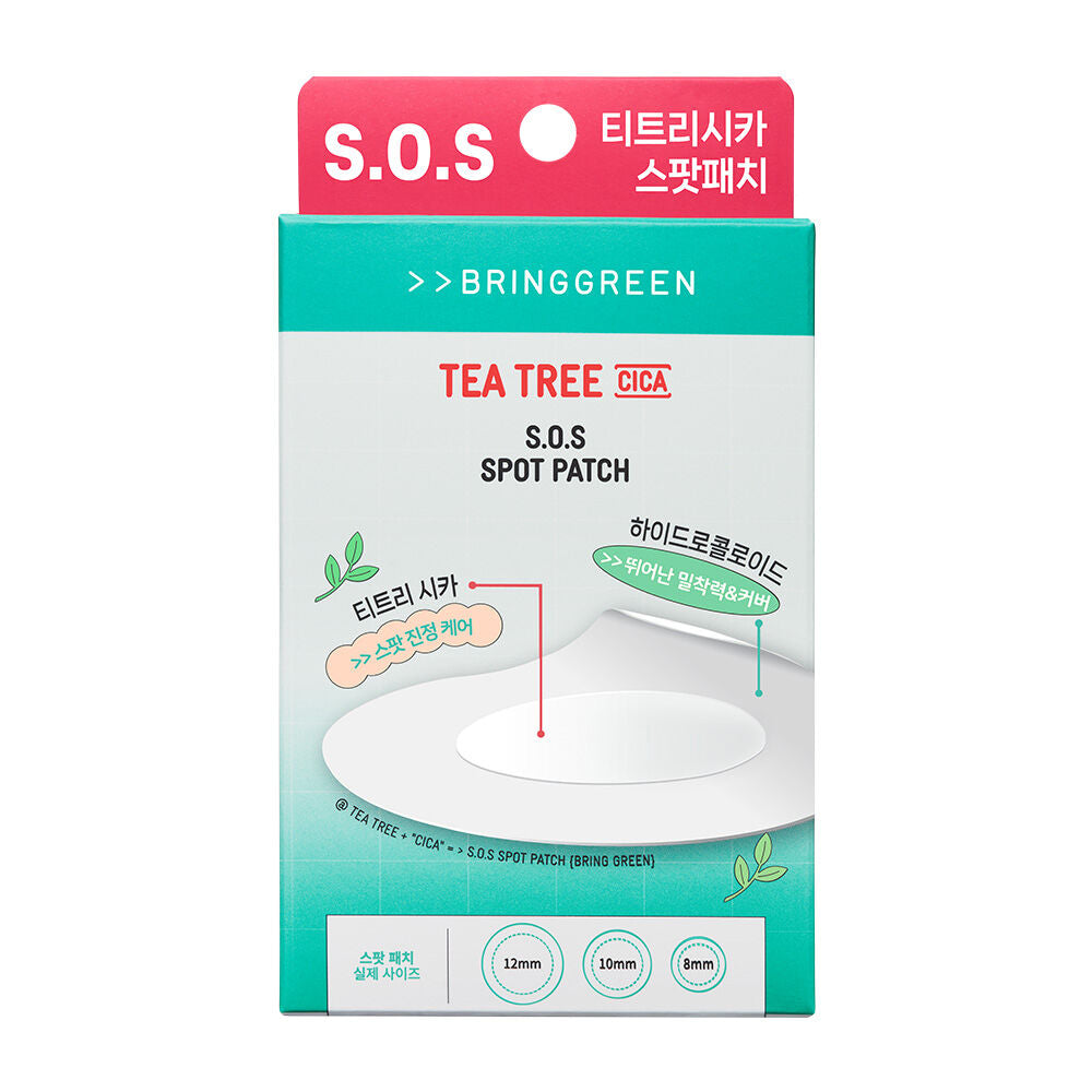 Bringgreen Teatree Cica Sos Spot Patch 75+25Pcs