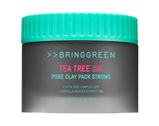 BringGreen Tea Tree Cica Pore Clay Pack Strong 100g