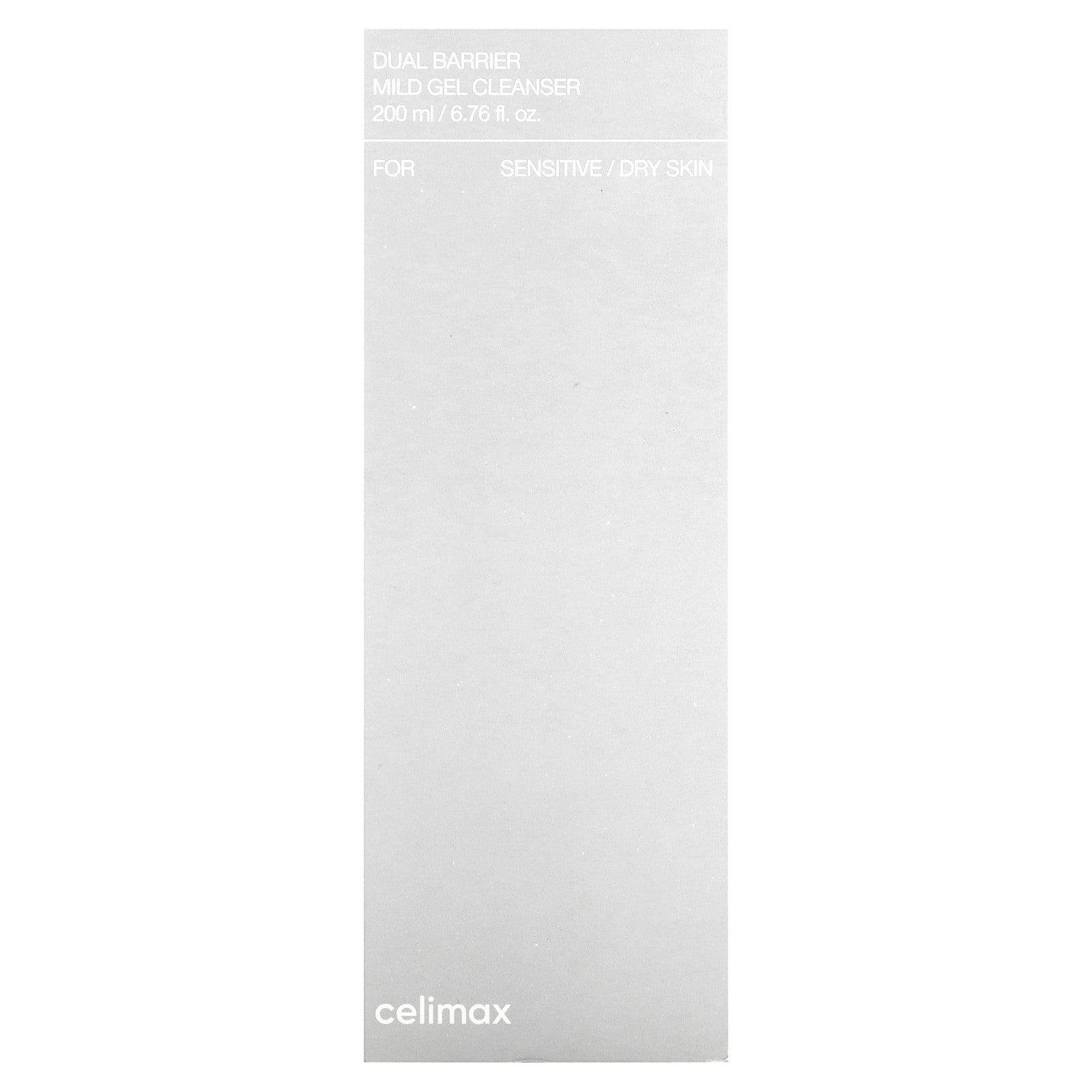Celimax Renew Dual Barrier Mild Gel Cleanser 200ml