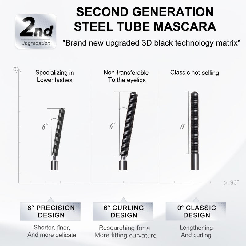 Judydoll Lash Mascara Waterproof 6�Precision Design