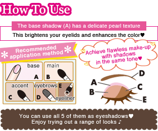 Canmake Perfect Multi Eyes 09 Rose Panna Cotta