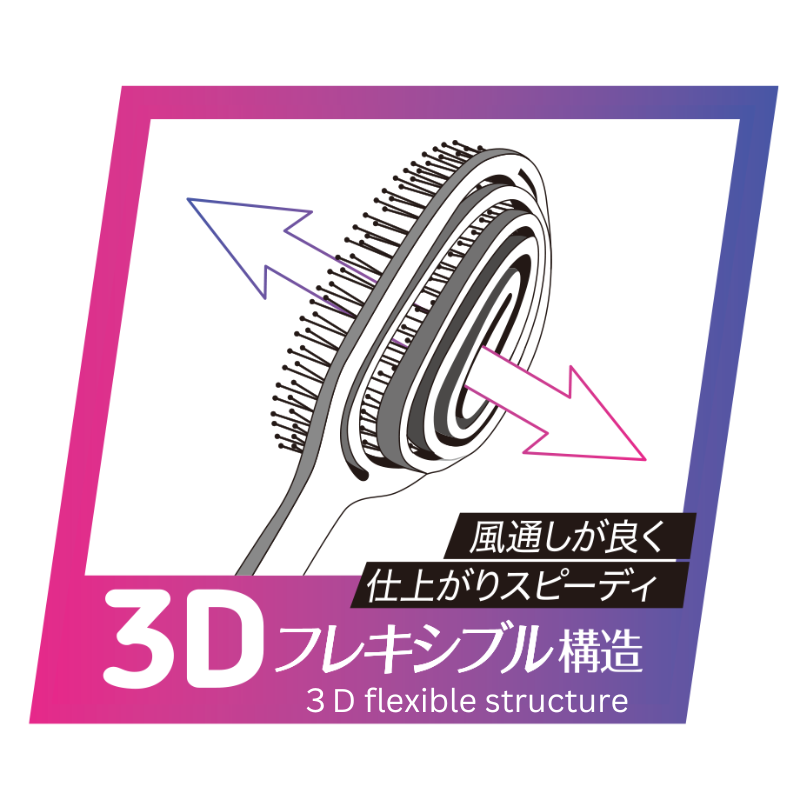 Mapepe Detangling Brush 3D Super Fit