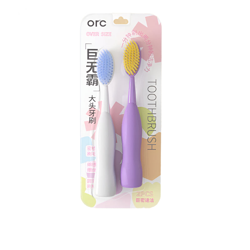 ORC Giant Big Head Toothbrush 2pcs