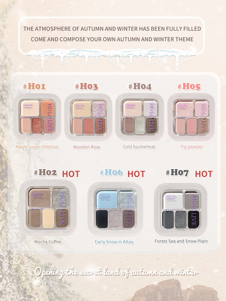Hold Live Soft Gauze Eye-dotting Eyeshadow Palette