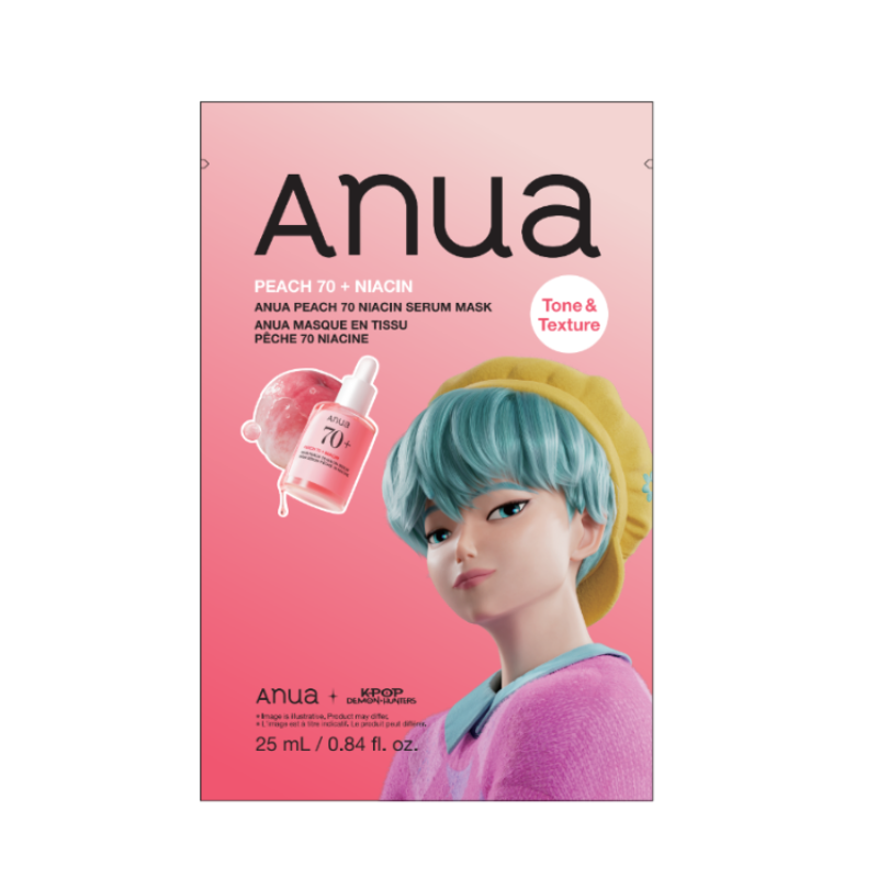 Anua X KDH Peach 70 Niacin Serum Face Mask 1Pc