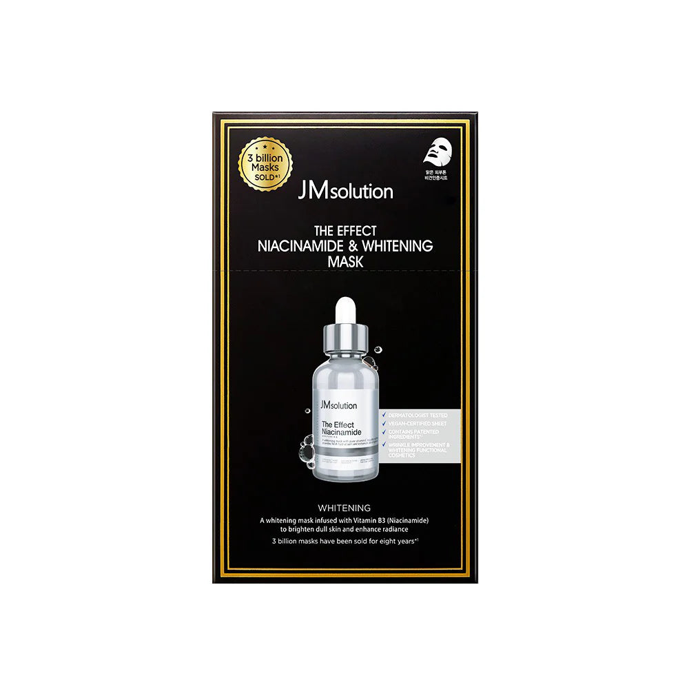 JM Solution The Effect Niacinamide & Whitening Mask 1Pc