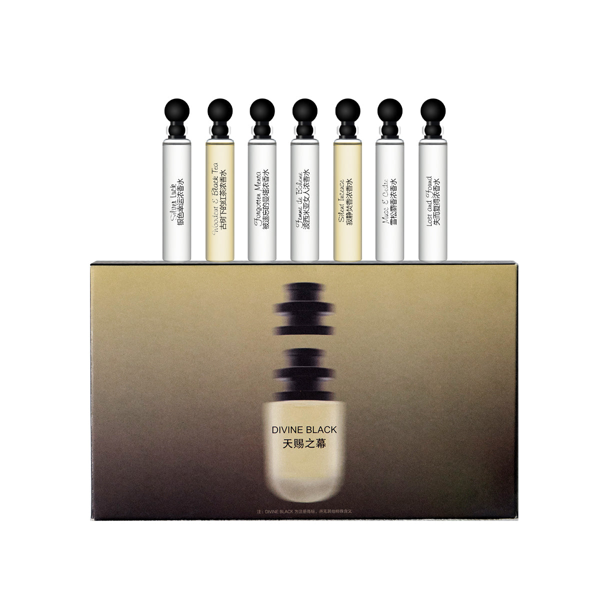 Divine Black Perfume Discovery Set 7*2ml