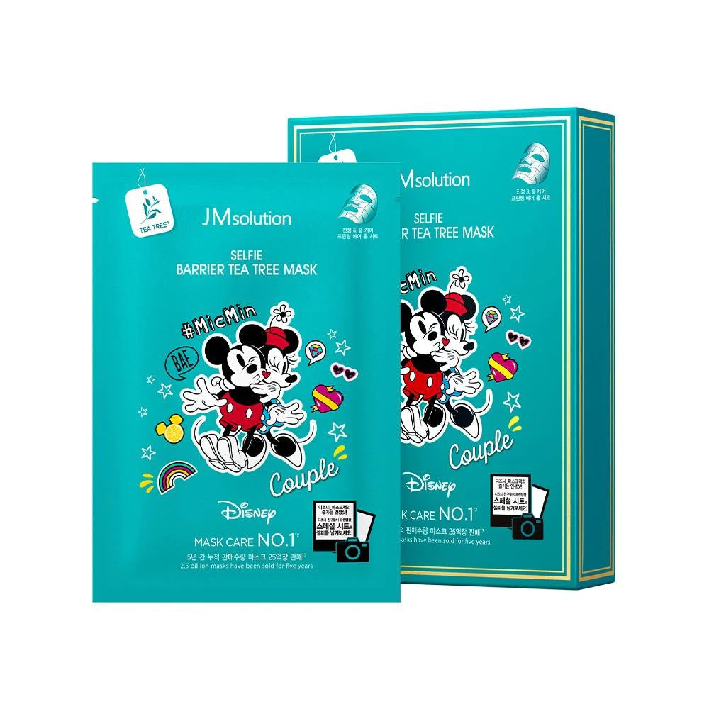 JM Solution Disney Collection Selfie Barrier Tea Tree Mask 1Pcs