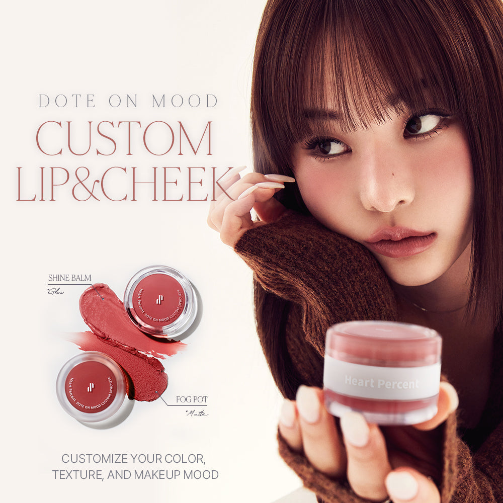 Heart Percent Dote On Mood Custom Lip&Cheek