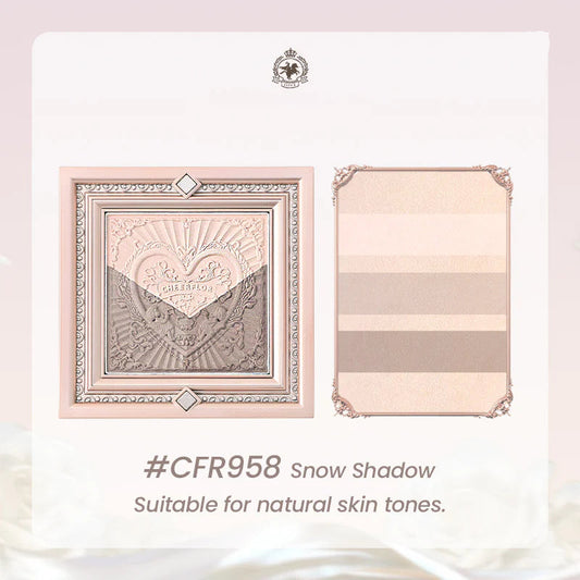 Cheerflor Brilliant Secret Series 3-Color Frame Contouring Palette