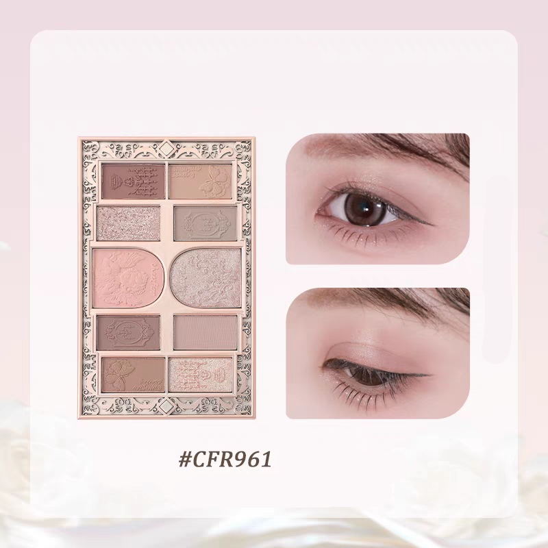 Cheerflor Brilliant Secret Series 10-Color Frame Eyeshadow Palett