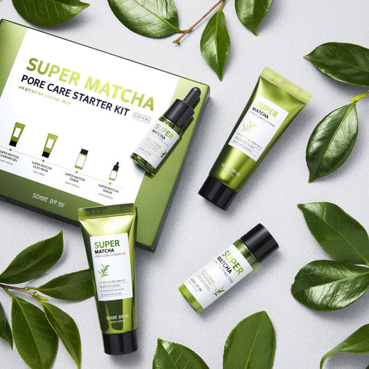 Some By Mi Super Matcha Pore Care Starter Kit 4pc