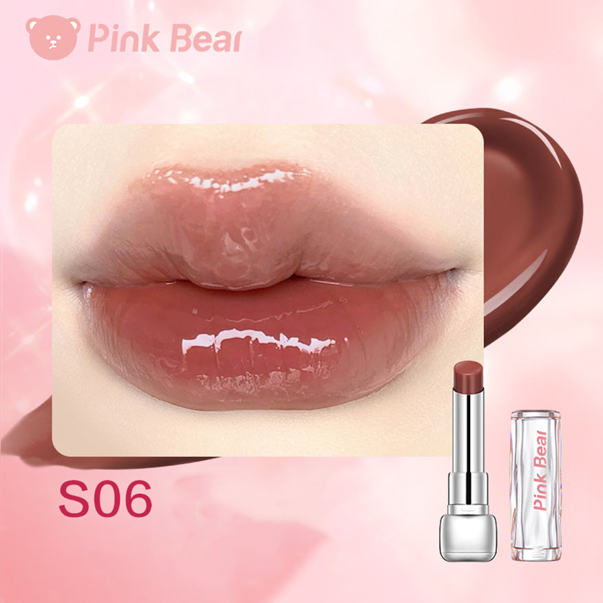 Pink Bear Sugar Glossy Lipstick