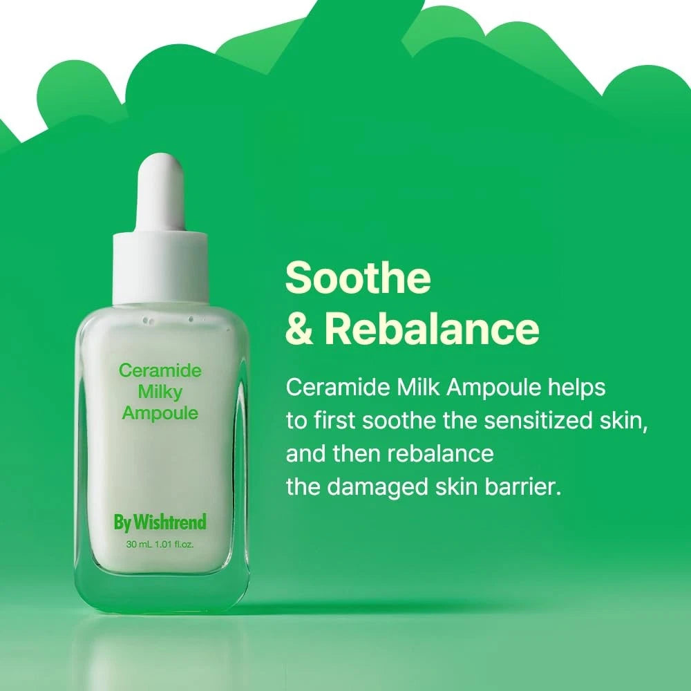 By Wishtrend Ceramide Milky Ampoule 30ml