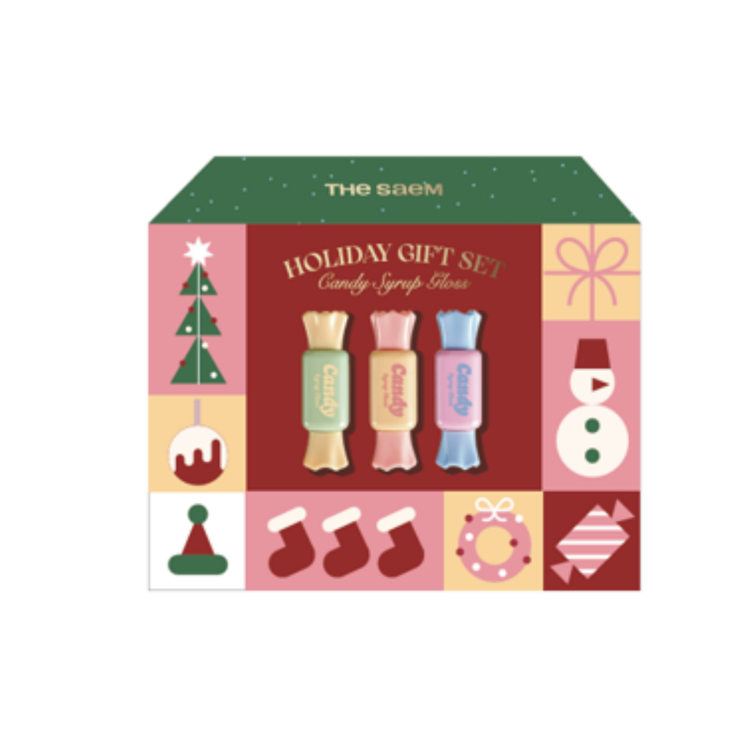 The Saem Saemmul Candy Syrup Gloss Holiday Set 6g*3