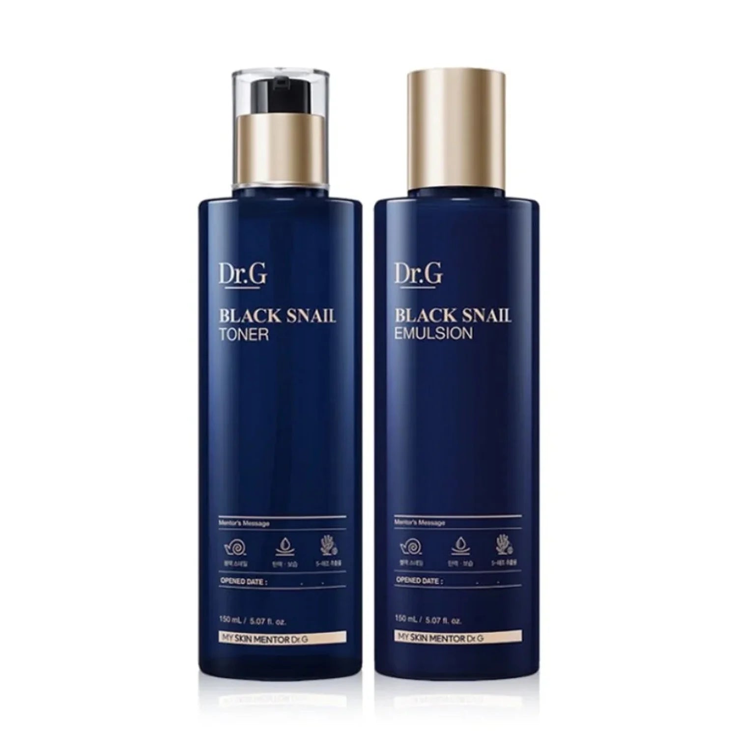 Dr.G Black Snail Special Set（Toner/Emulsion) 150+150