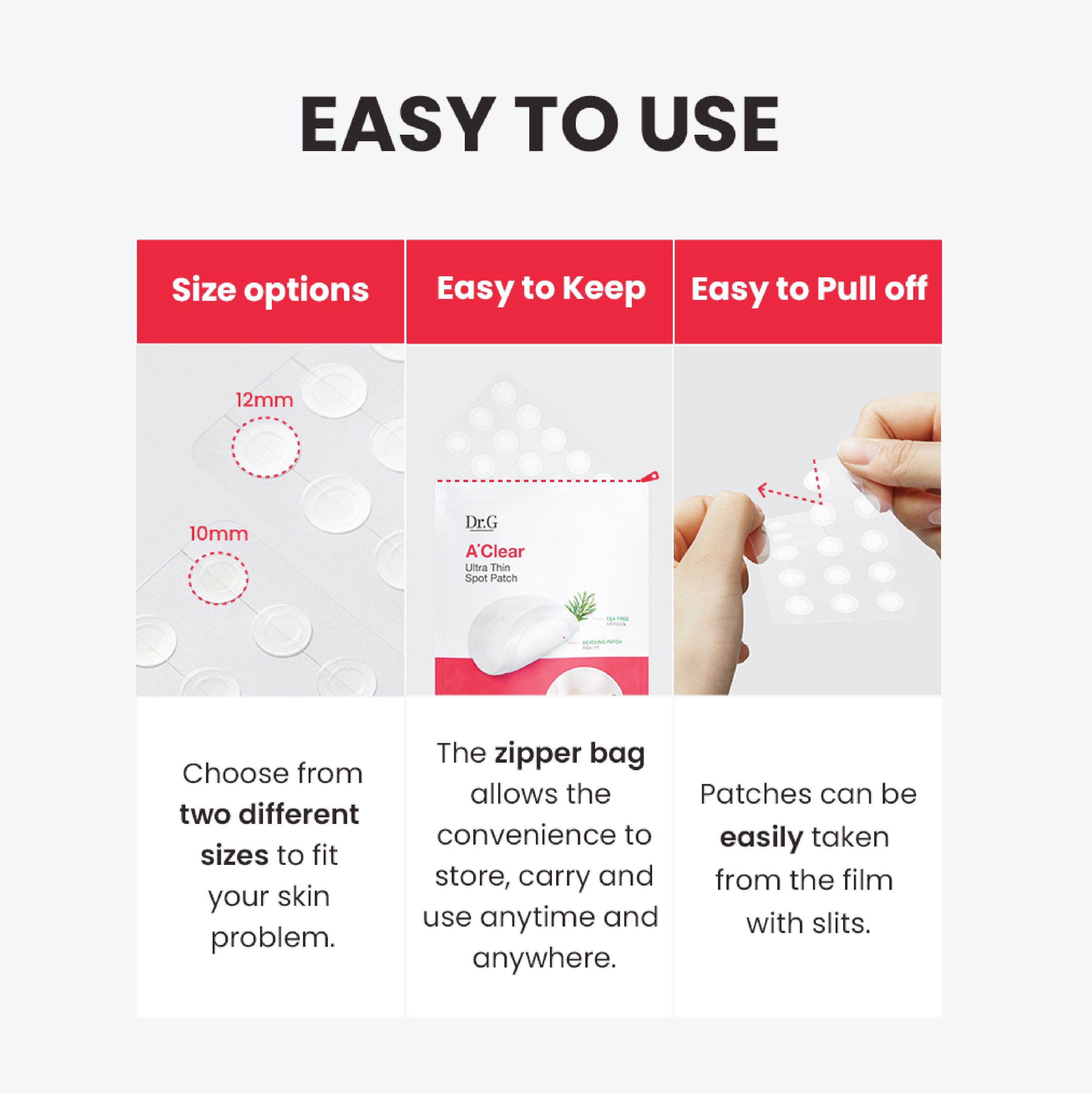 Dr.G A'Clear Ultra Thin Spot Patch 30ea