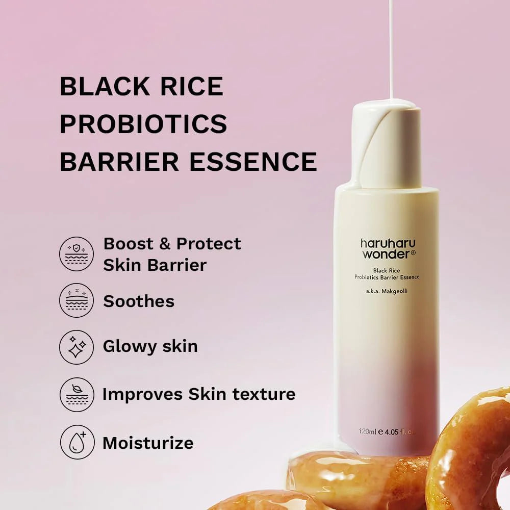 Haruharu Wonder Black Rice Probiotics Barrier Essence 120ml