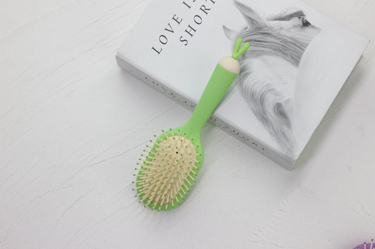 Hair Brush Cushion Bunny Ear Design