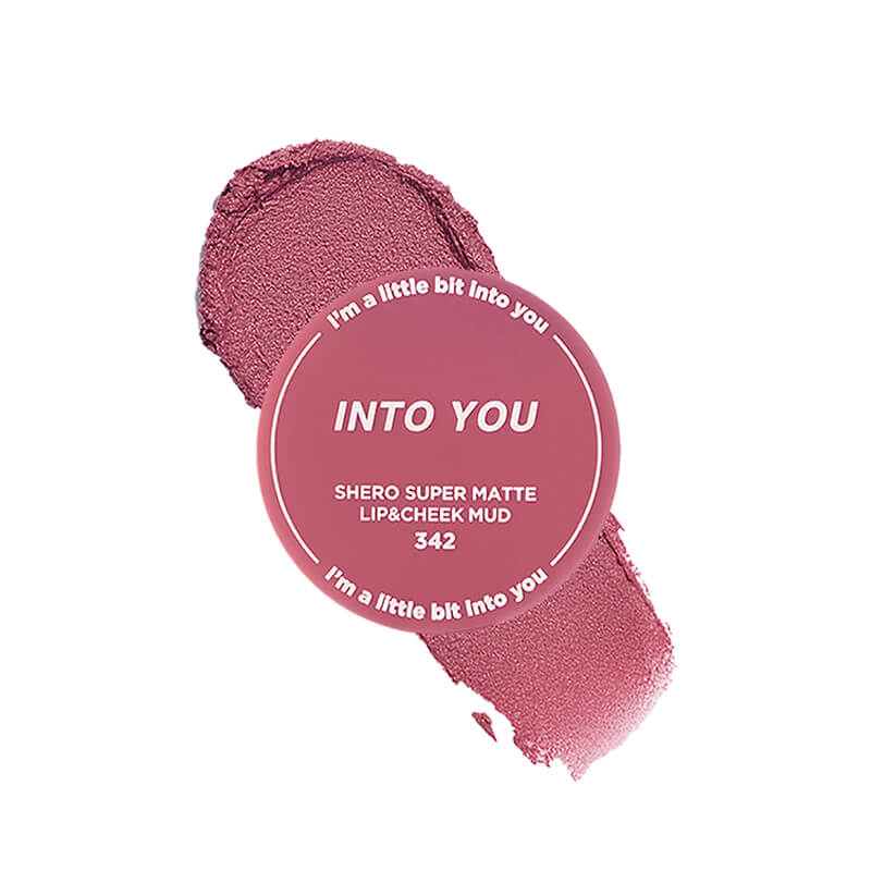 INTO YOU Shero Super Matte Lip & Cheek Mud Canned