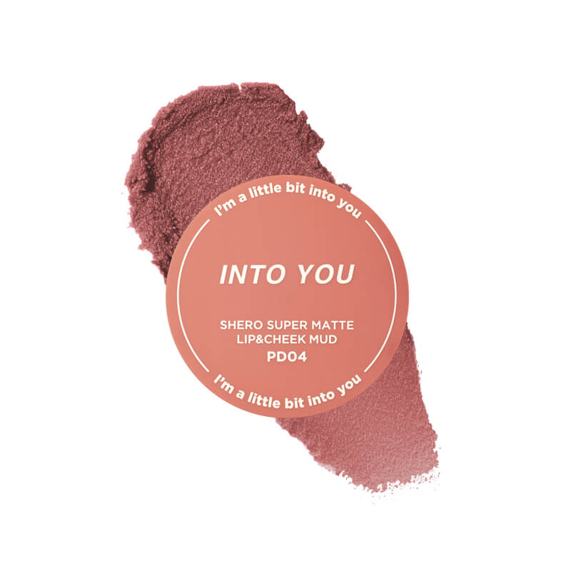 INTO YOU Shero Super Matte Lip & Cheek Mud Canned