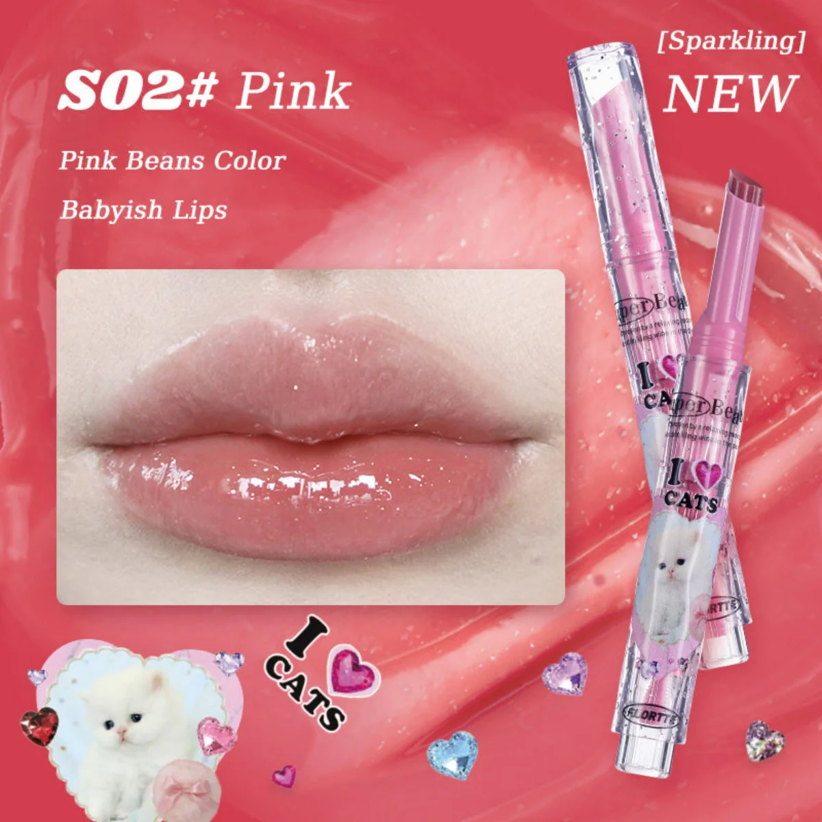 Flortte I Am Super Beauty Jelly Lipstick 1.5g