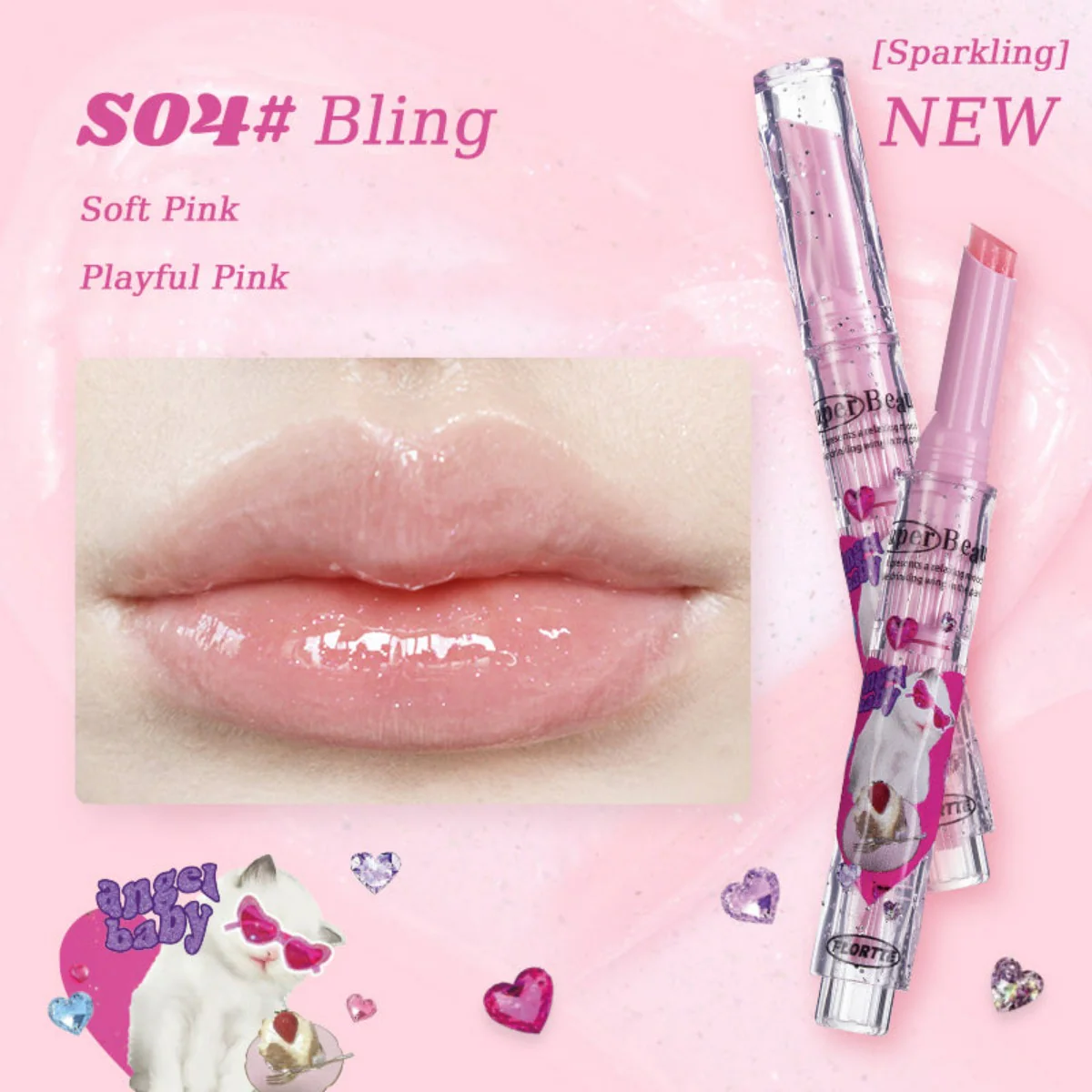Flortte I Am Super Beauty Jelly Lipstick 1.5g