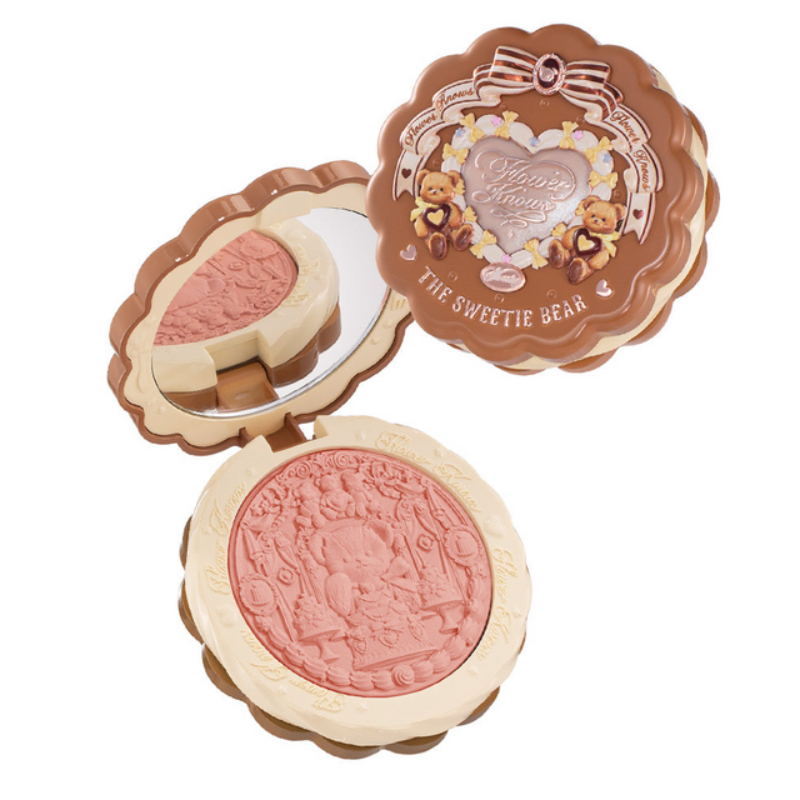 Flower Knows The Sweetie Bear Collection Silk Satin Blush