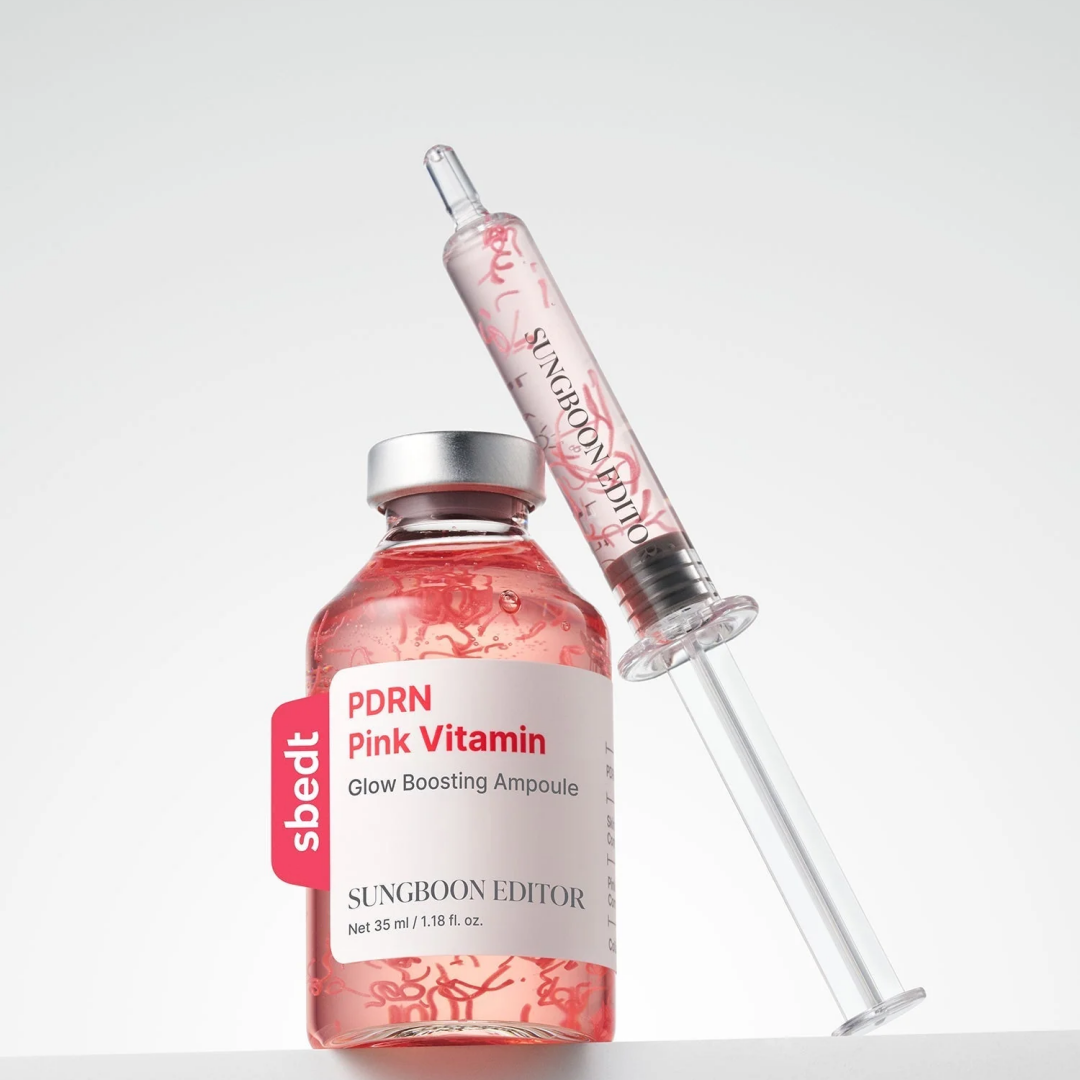 Sungboon Editor PDRN Pink Vitamin Glow Boosting Ampoule 40ml