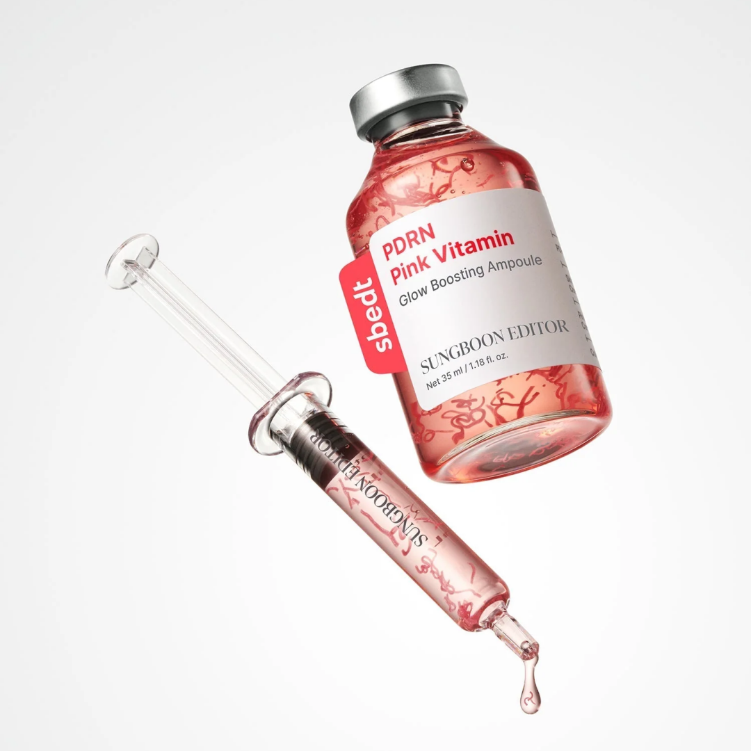 Sungboon Editor PDRN Pink Vitamin Glow Boosting Ampoule 40ml