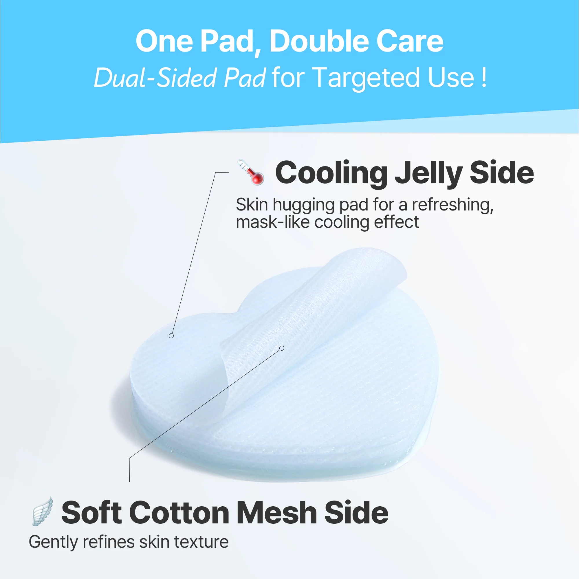 Soonding Coconut Cool Calming Toner Pads 130ml