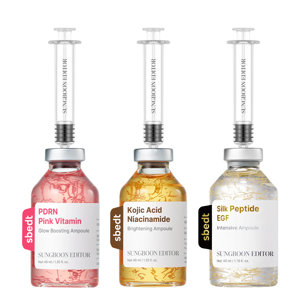 Sungboon Editor Ultimate Boosting Ampoule Triple Set 40ml+40ml+40ml