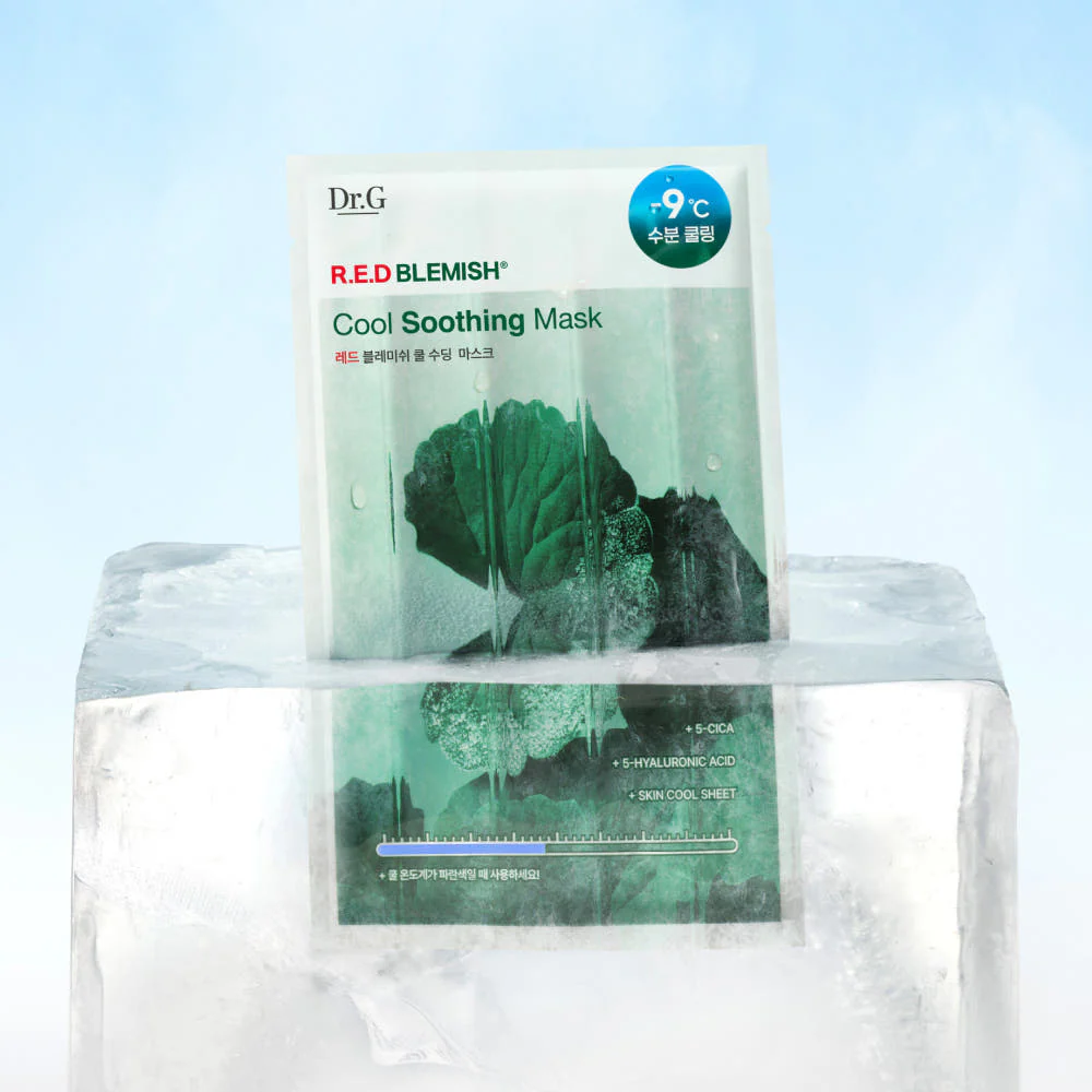 Dr.G R.E.D Blemish Cool Soothing Mask 1Pcs