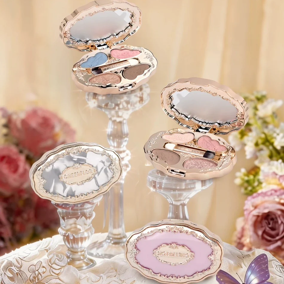 Cheerflor Dreamy Music Box Series Four Colors Eyeshadow Palette