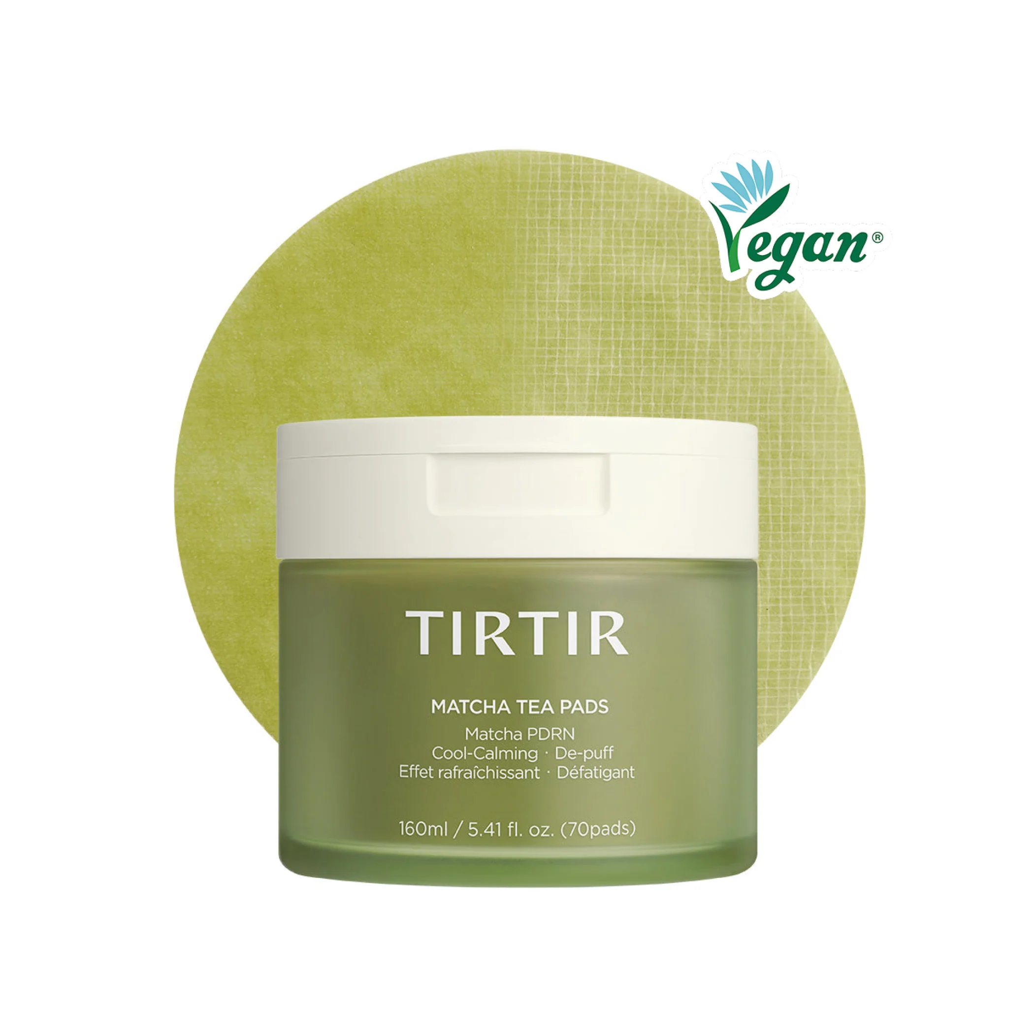Tirtir Matcha Tea Pads 160ml