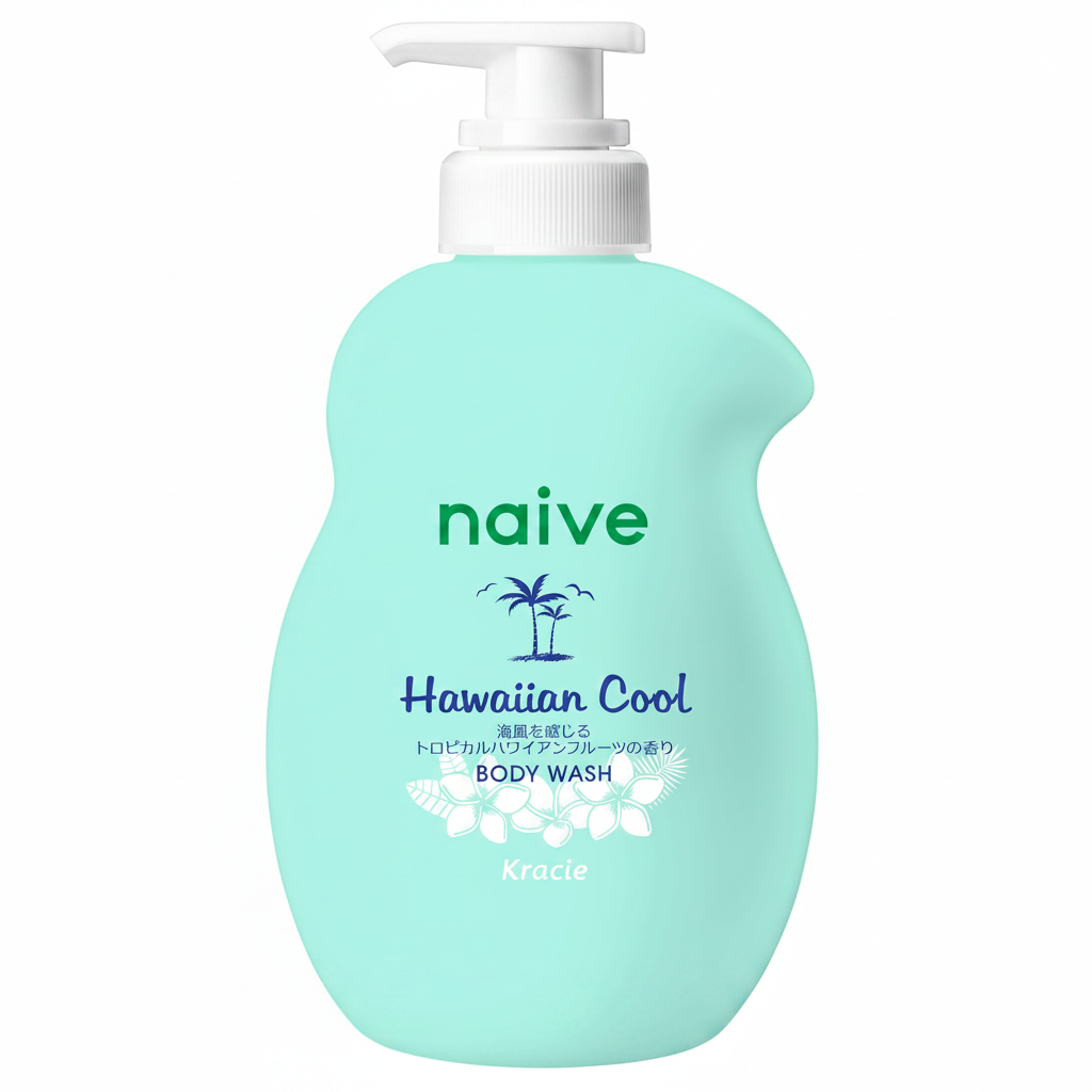 Naive Body Soap (Hawaian Cool) Pump 530ml