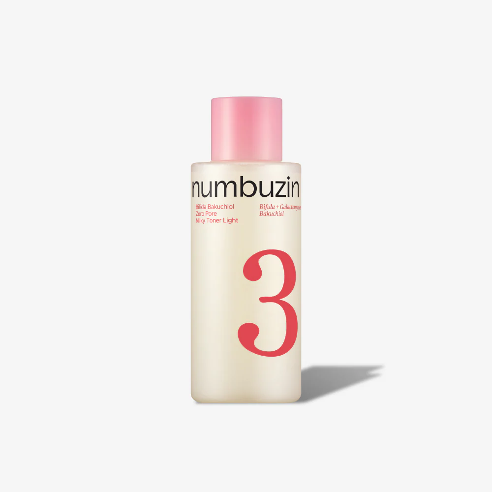Numbuzin No.3 Bifida Bakuchiol Zero Pore Milky Toner Light 200ml