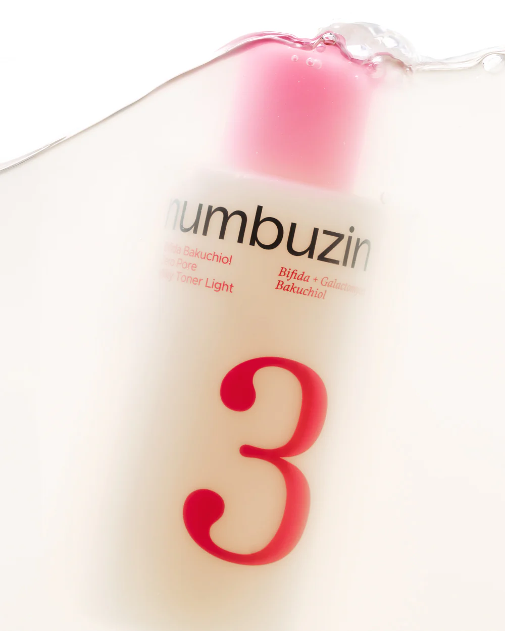 Numbuzin No.3 Bifida Bakuchiol Zero Pore Milky Toner Light 200ml