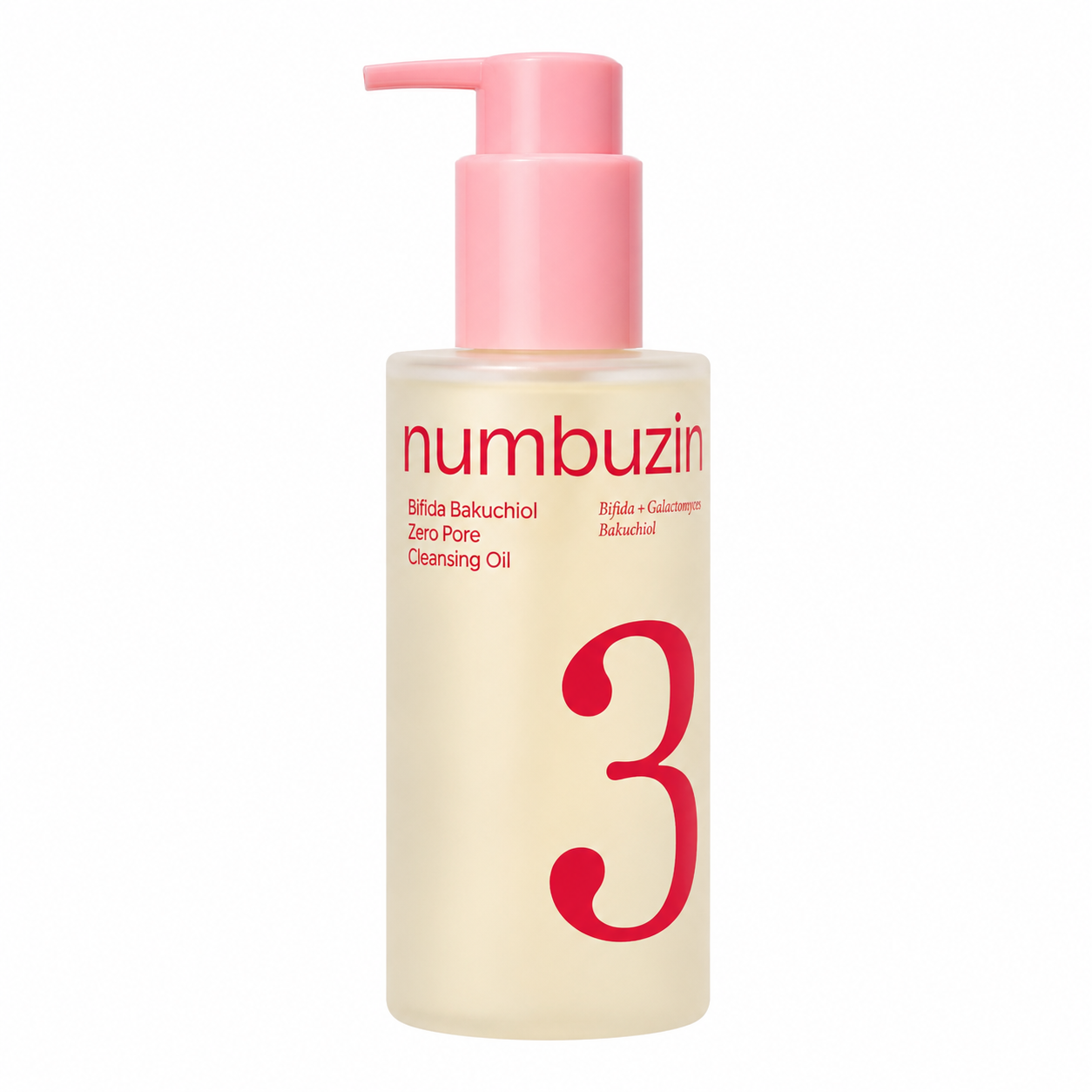 Numbuzin No.3 Bifida Bakuchiol Zero Pore Cleansing Oil 200ml