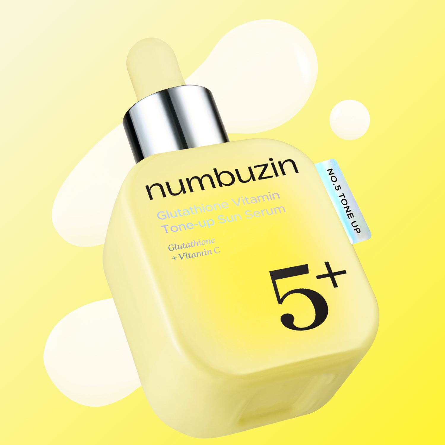 Numbuzin No.5+ Glutathione Vitamin Tone-up Sun Serum 30ml