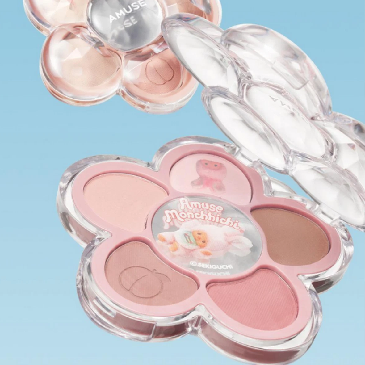 Amuse X Monchhichi Flora Eye Palette Set
