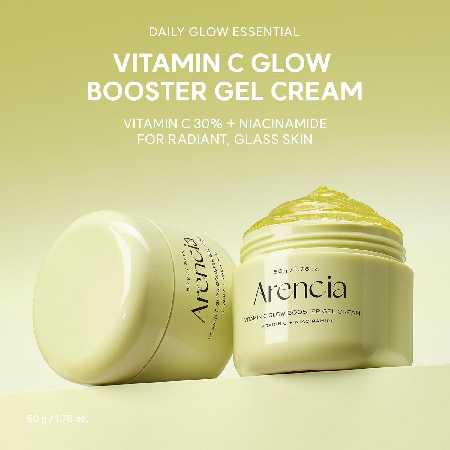 Arencia Vitamin C Glow Booster Gel Cream 50g